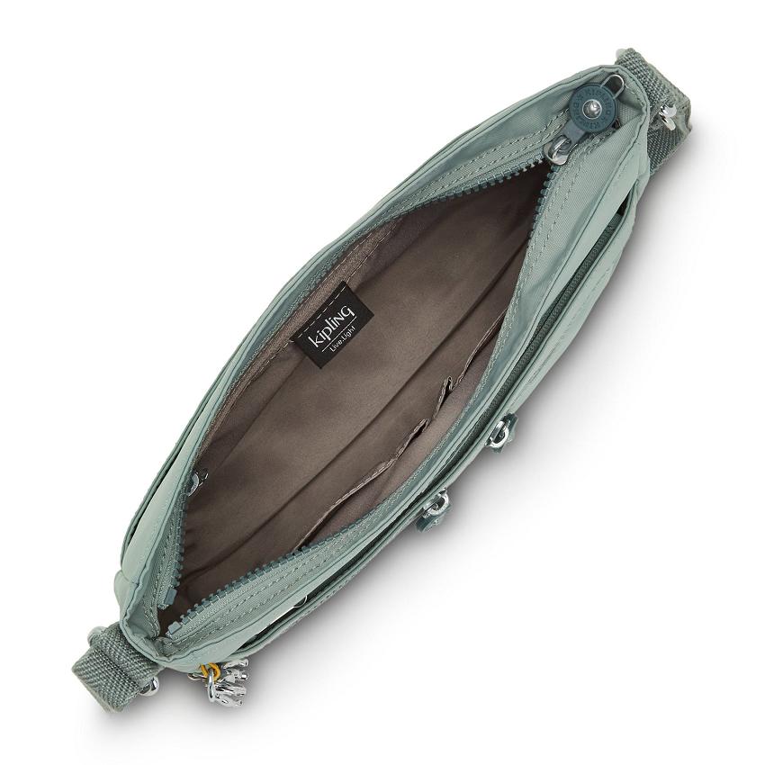 Kipling New Angie Crossbody Bags Olive | UKKi1644U