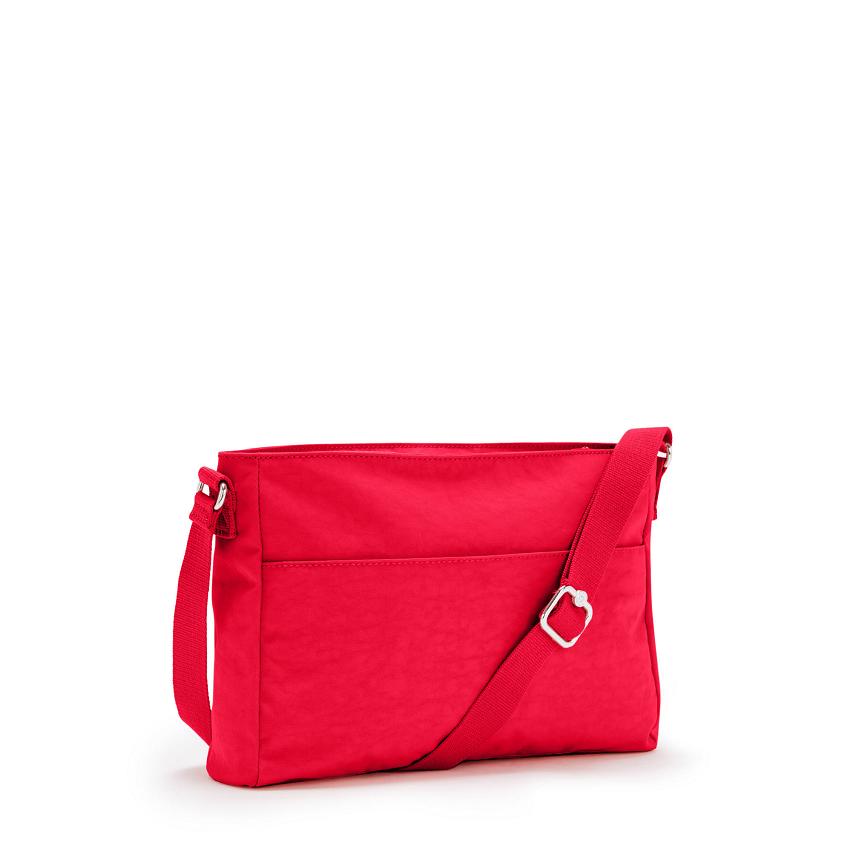 Kipling New Angie Crossbody Bags Red | UKKi1640E