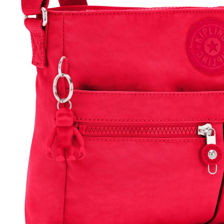 Kipling New Angie Crossbody Bags Red | UKKi1640E