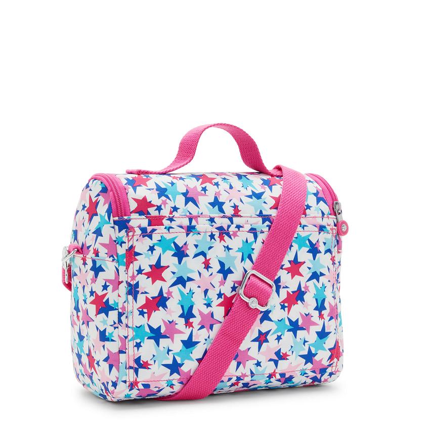 Kipling New Kichirou Lunch Bags Blue Pink | UKKi2110O