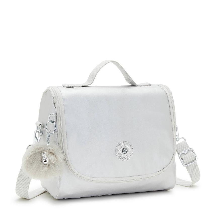 Kipling New Kichirou Lunch Bags Metal | UKKi2109I