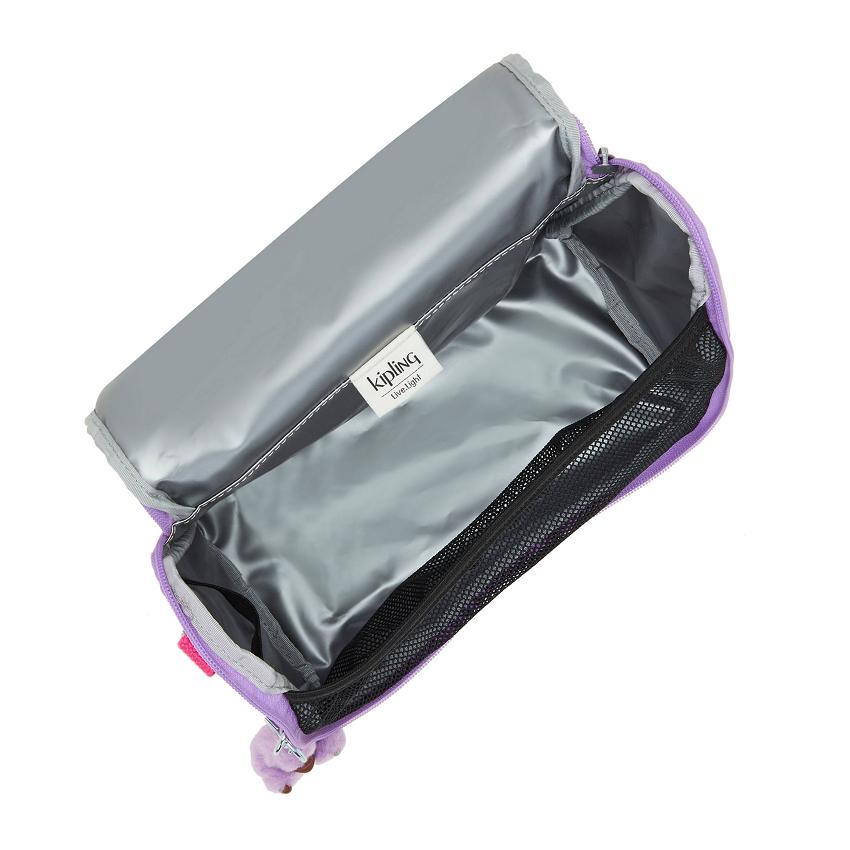 Kipling New Kichirou Lunch Bags Purple | UKKi2115G