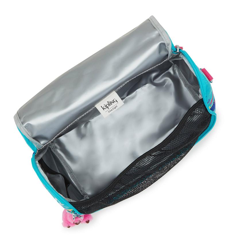 Kipling New Kichirou Lunch Bags Turquoise | UKKi2111P