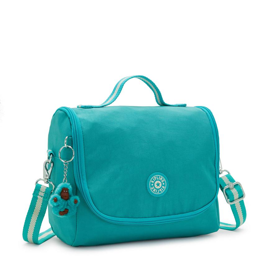 Kipling New Kichirou Lunch Bags Turquoise | UKKi2117F