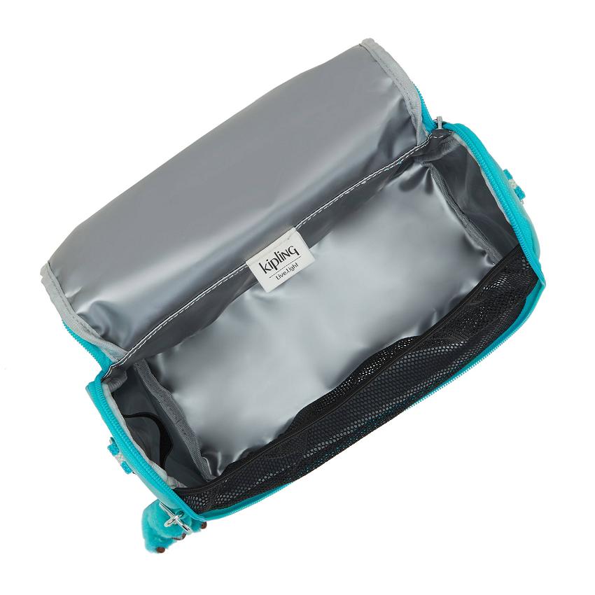 Kipling New Kichirou Lunch Bags Turquoise | UKKi2117F