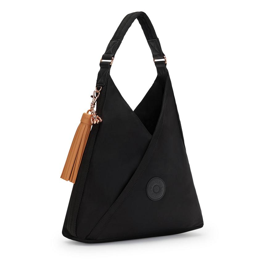 Kipling Olina Small Shoulder Bags Rose Black | UKKi1971D