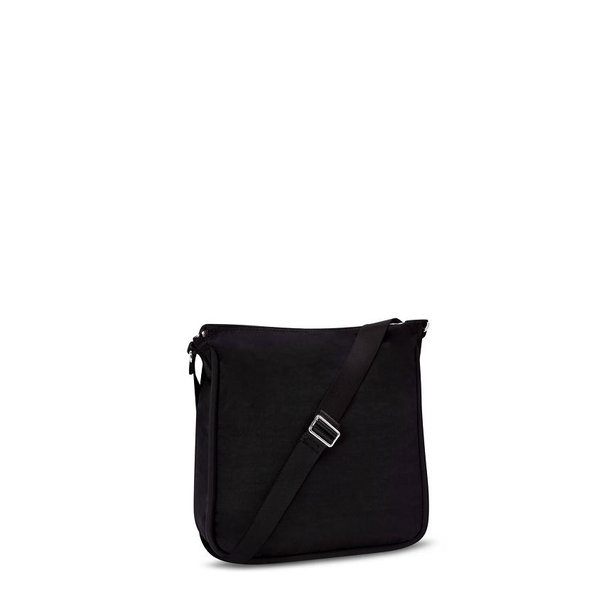 Kipling Oswin Shoulder Bags Black | UKKi1973G