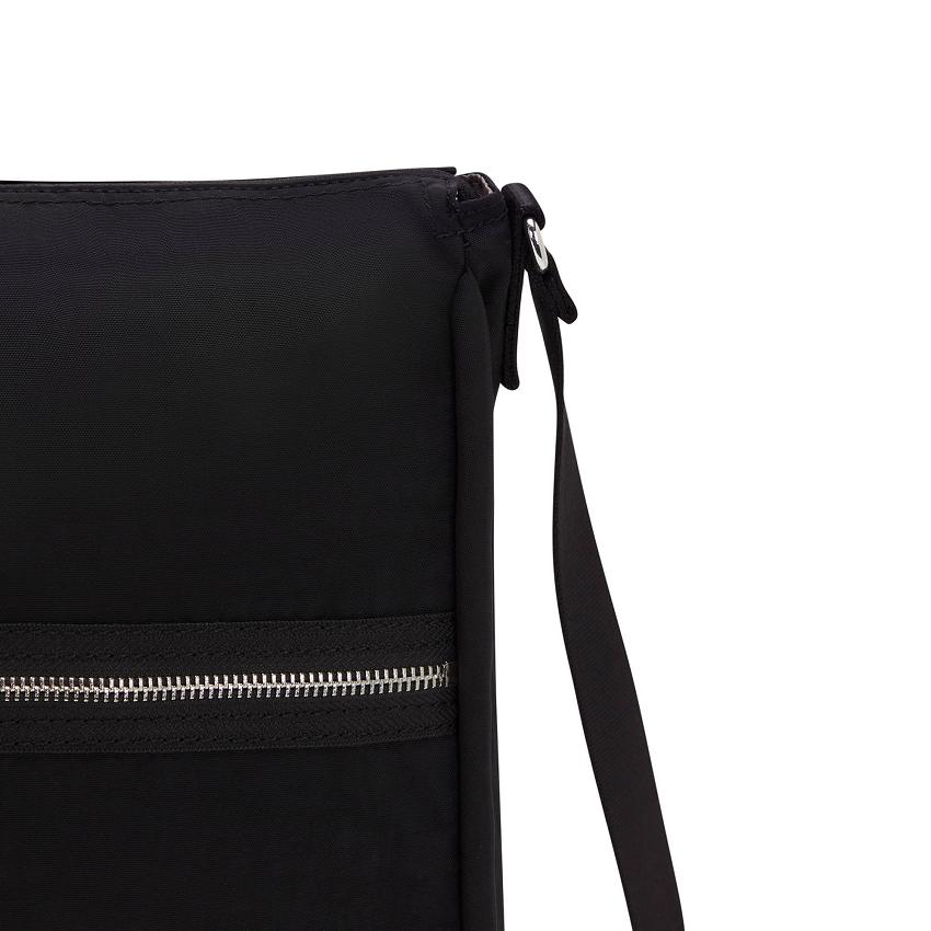 Kipling Oswin Shoulder Bags Black | UKKi1973G