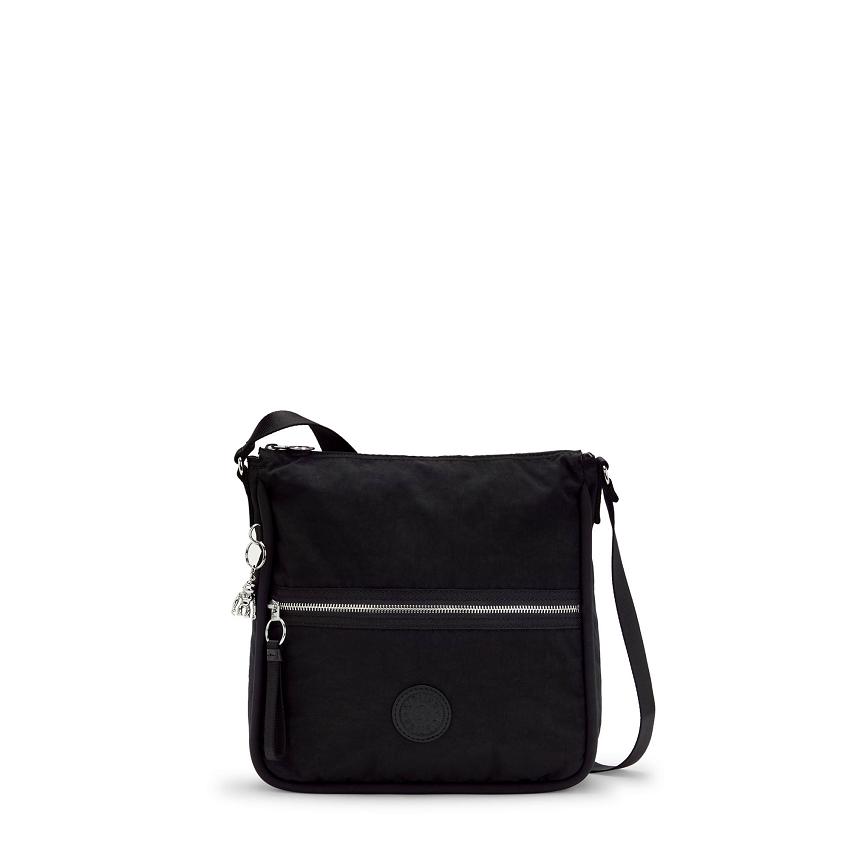 Kipling Oswin Shoulder Bags Black | UKKi1973G