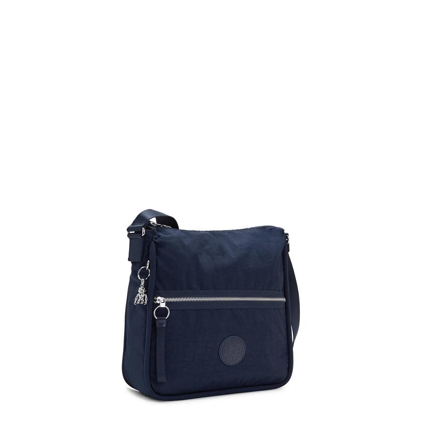 Kipling Oswin Shoulder Bags Blue | UKKi1974E