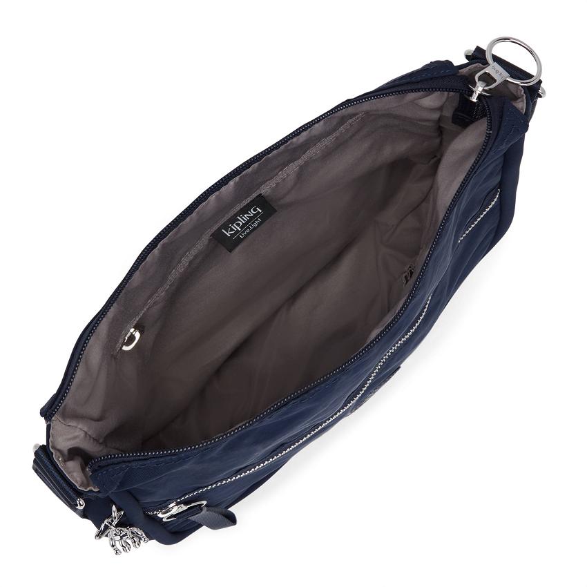 Kipling Oswin Shoulder Bags Blue | UKKi1974E