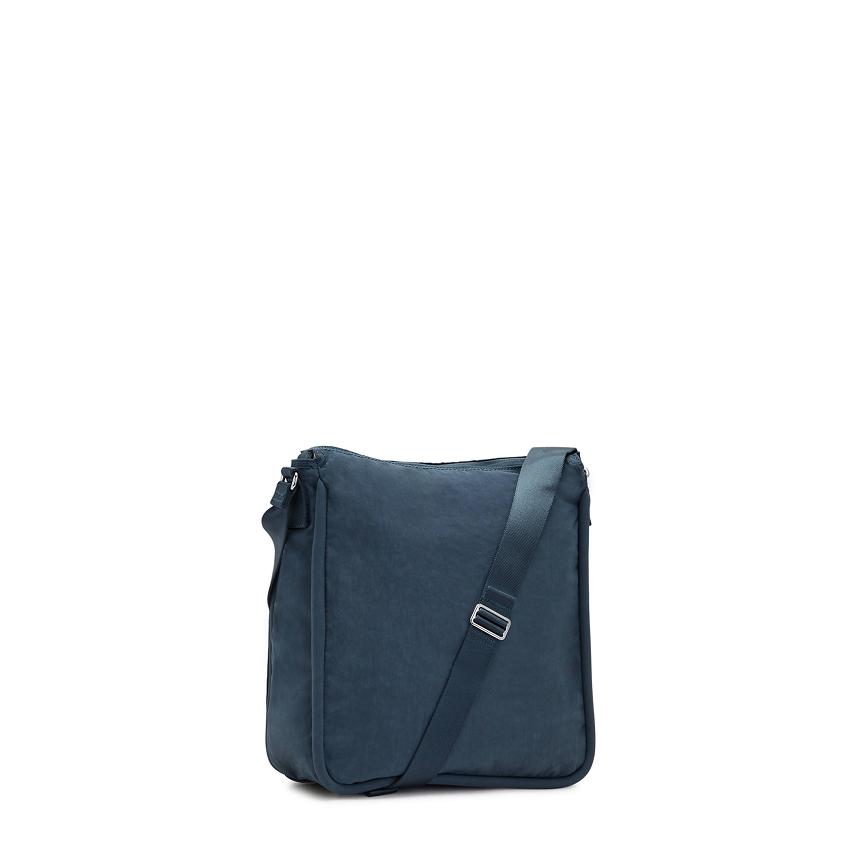 Kipling Oswin Shoulder Bags Navy Grey | UKKi1972F