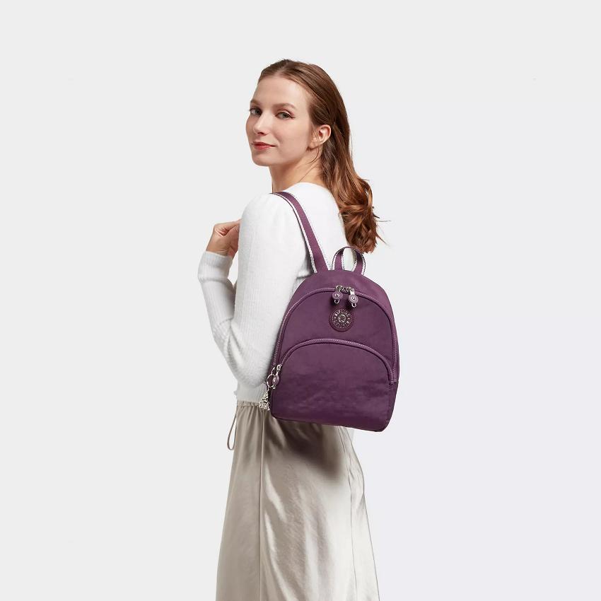 Kipling Paola Fashion Backpacks Purple | UKKi1290T