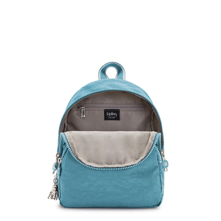 Kipling Paola Fashion Backpacks Turquoise | UKKi1293I