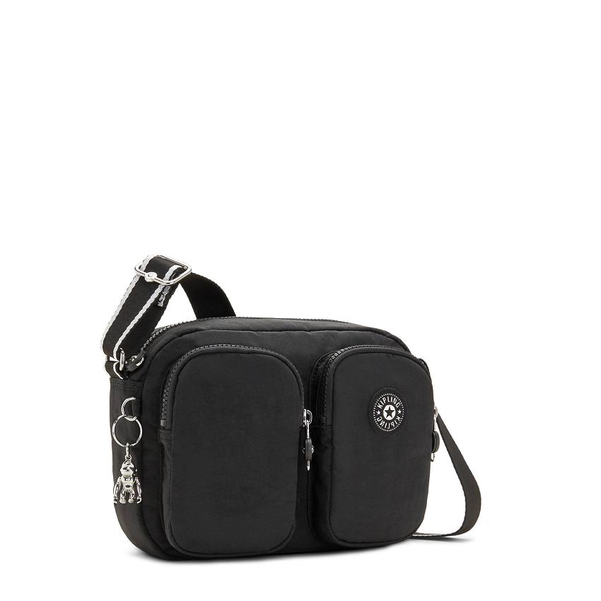 Kipling Patti Crossbody Bags Black | UKKi1657B