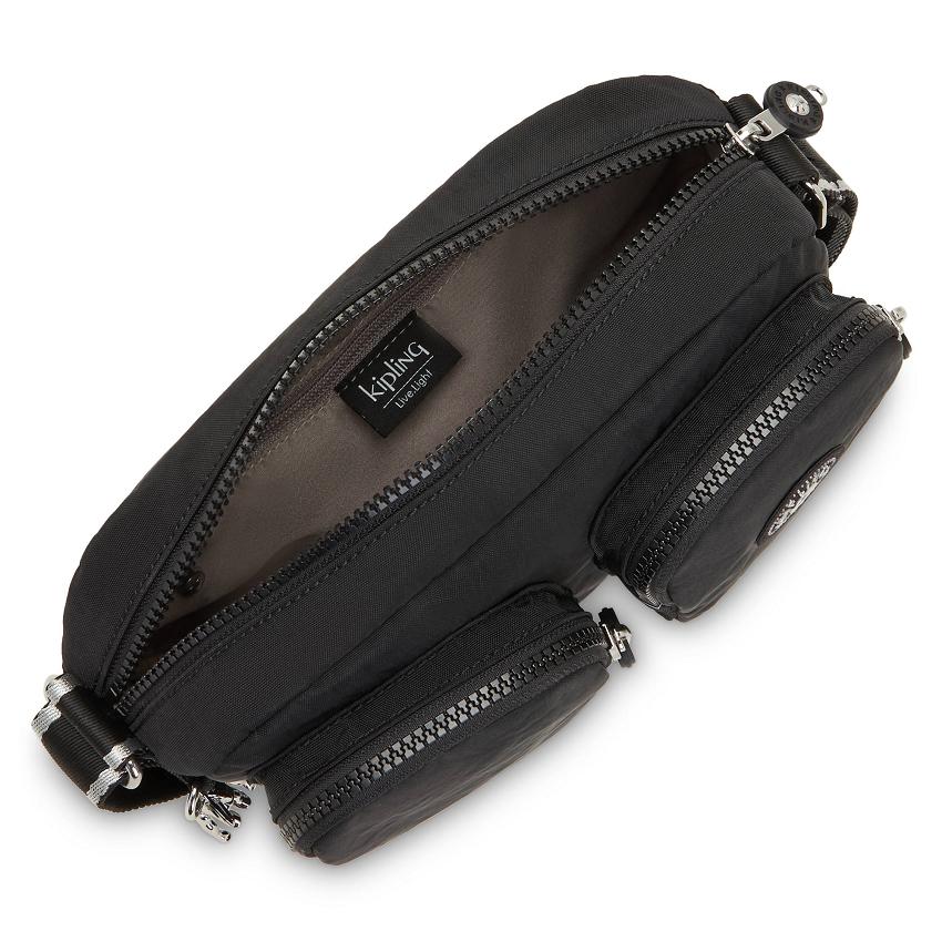 Kipling Patti Crossbody Bags Black | UKKi1657B