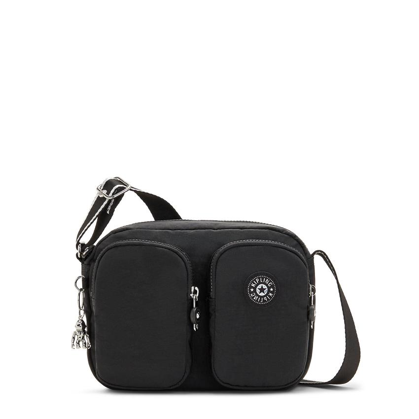 Kipling Patti Crossbody Bags Black | UKKi1657B