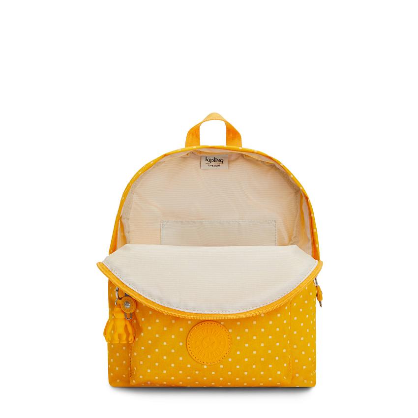 Kipling Reposa Fashion Backpacks Yellow | UKKi1297D