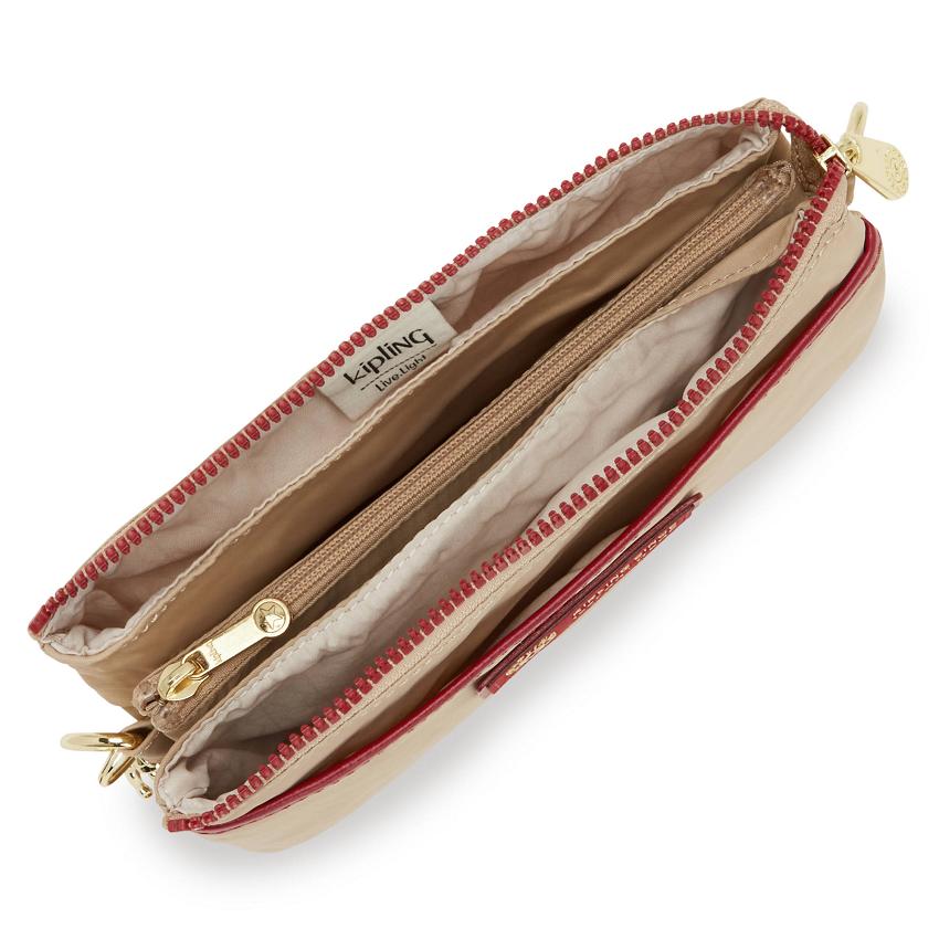 Kipling Riri Crossbody Bags Beige | UKKi1659M