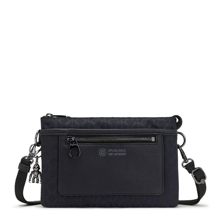 Kipling Riri Crossbody Bags Black | UKKi1661M