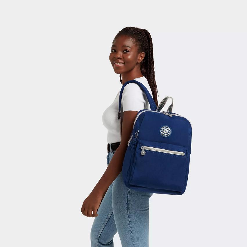 Kipling Rylie Fashion Backpacks Blue | UKKi1298H