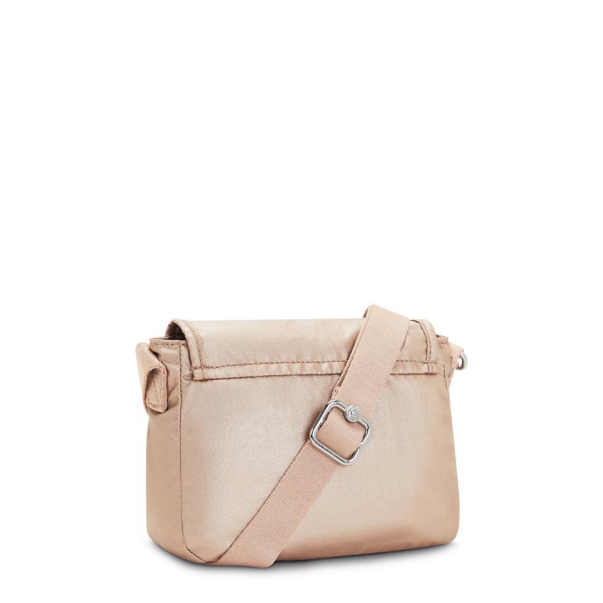 Kipling Sabian Crossbody Bags Gold Metal | UKKi1674Q