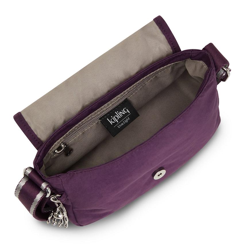 Kipling Sabian Mini Bags Purple | UKKi1884F