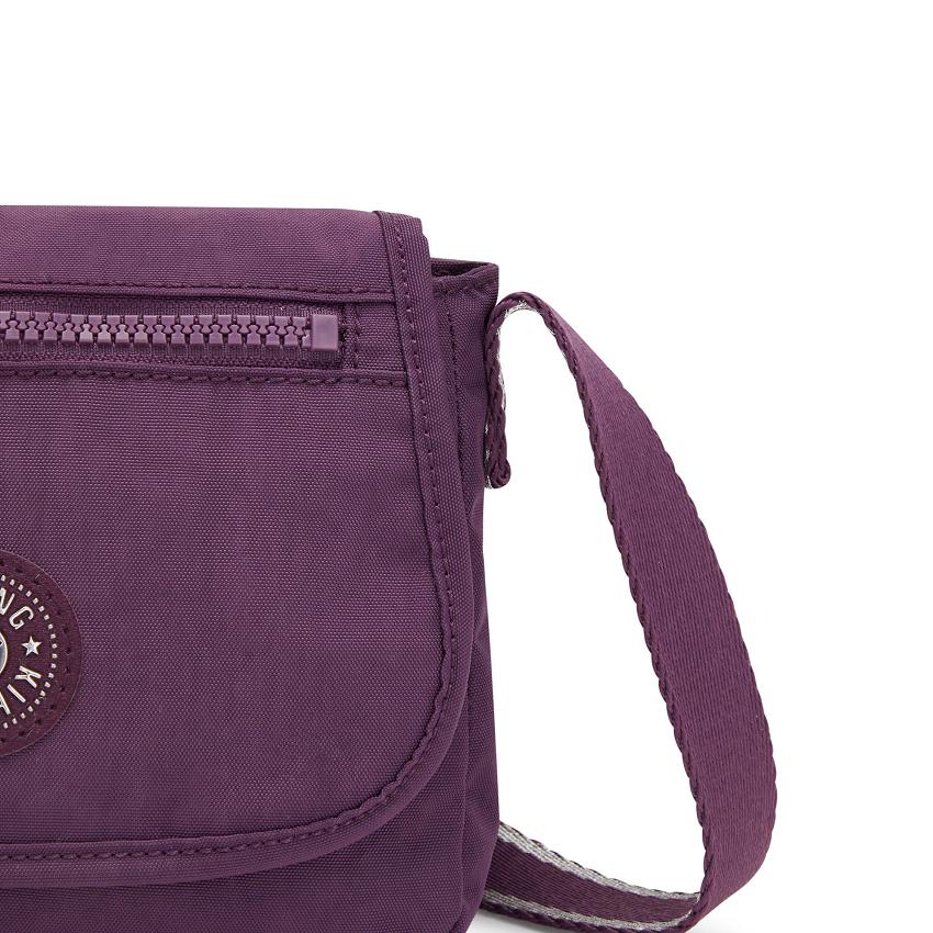 Kipling Sabian Mini Bags Purple | UKKi1884F