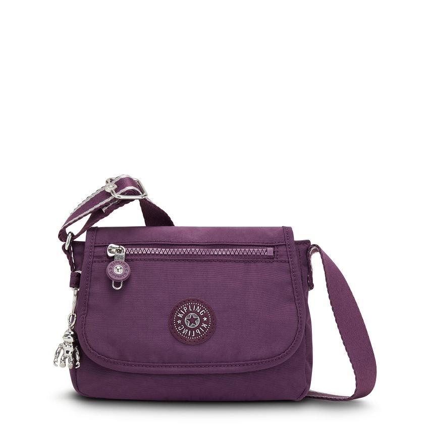 Kipling Sabian Mini Bags Purple | UKKi1884F