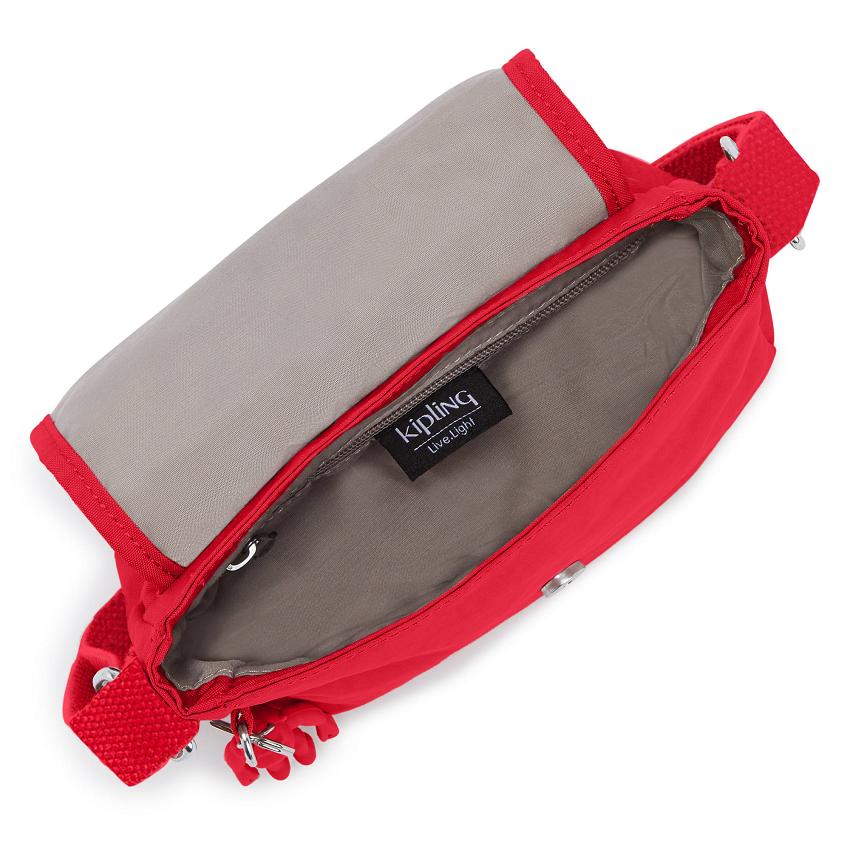 Kipling Sabian Mini Bags Red | UKKi1888T