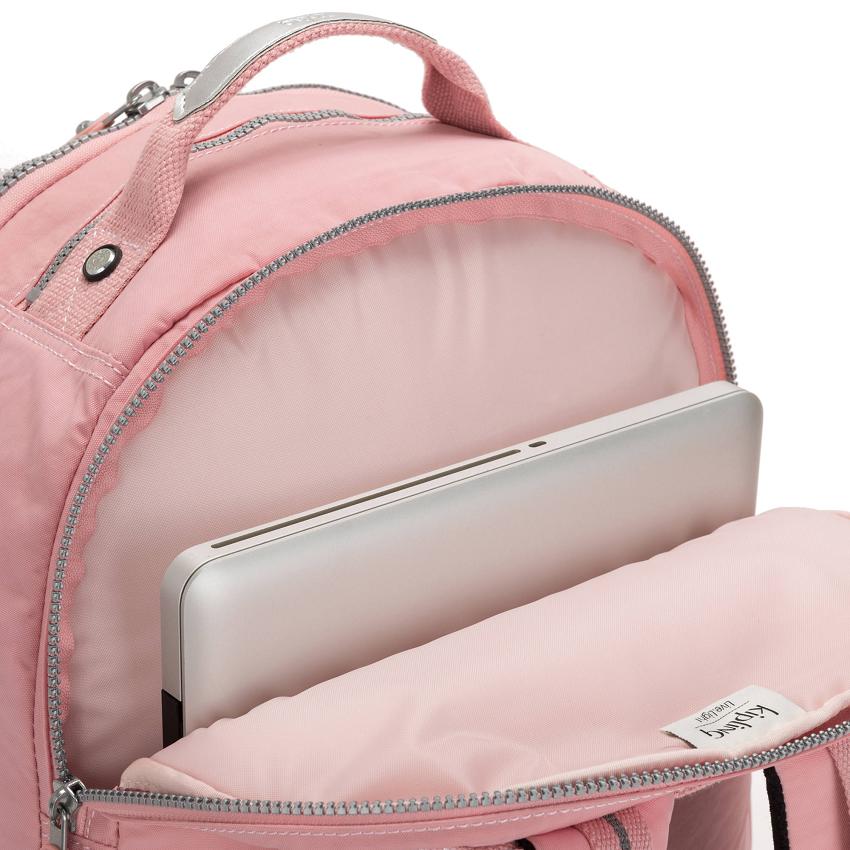Kipling Seoul Extra Large Laptop Backpacks Rose | UKKi2086O