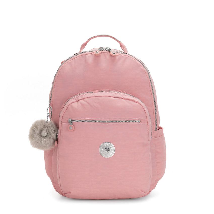Kipling Seoul Extra Large Laptop Backpacks Rose | UKKi2086O
