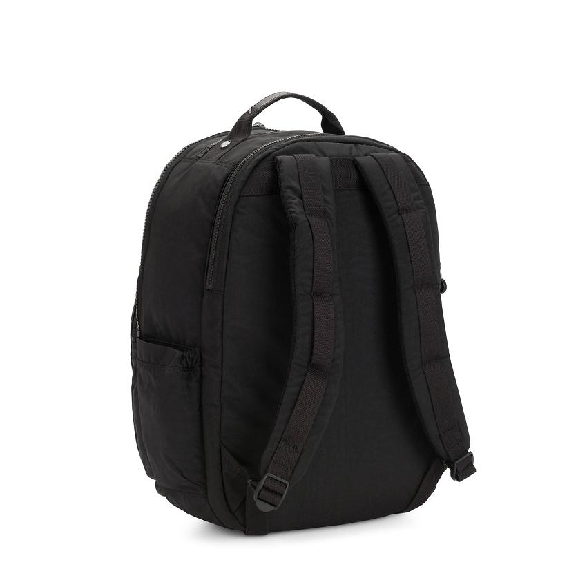 Kipling Seoul Extra Large School Backpacks Black | UKKi2170U