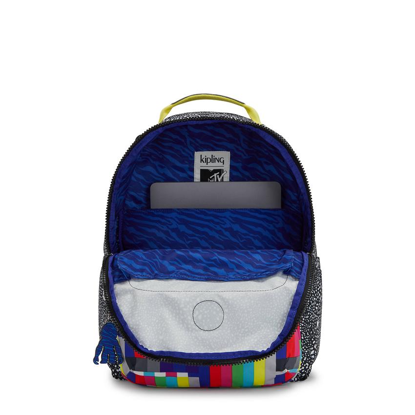 Kipling Seoul Large Laptop Backpacks Multicolor | UKKi1333R
