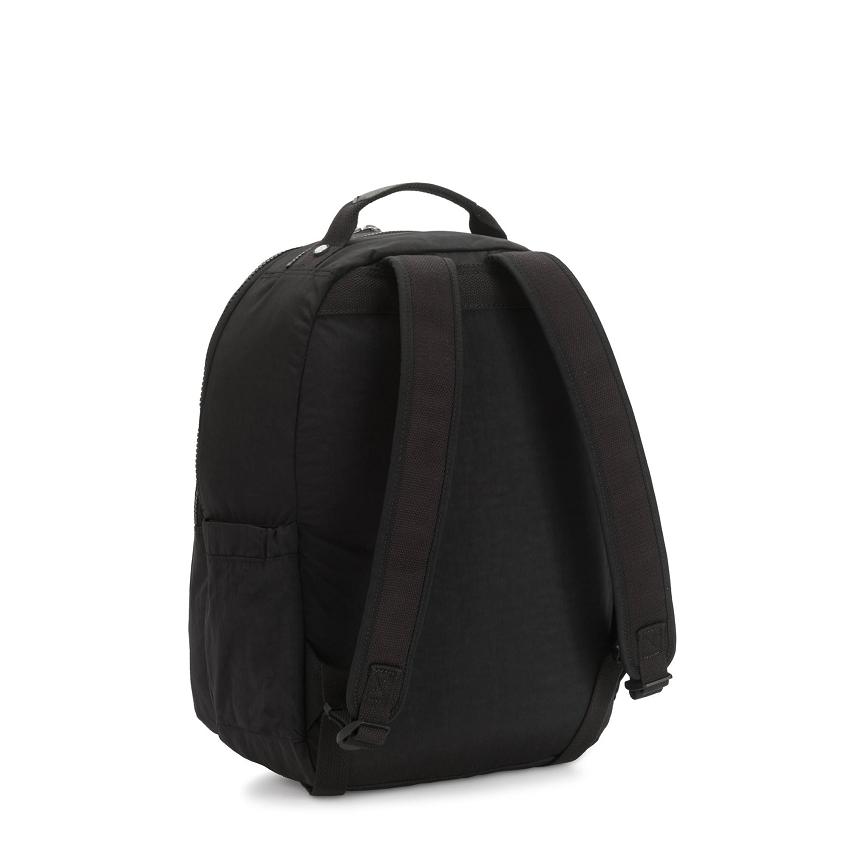 Kipling Seoul Large School Backpacks Black | UKKi2174S