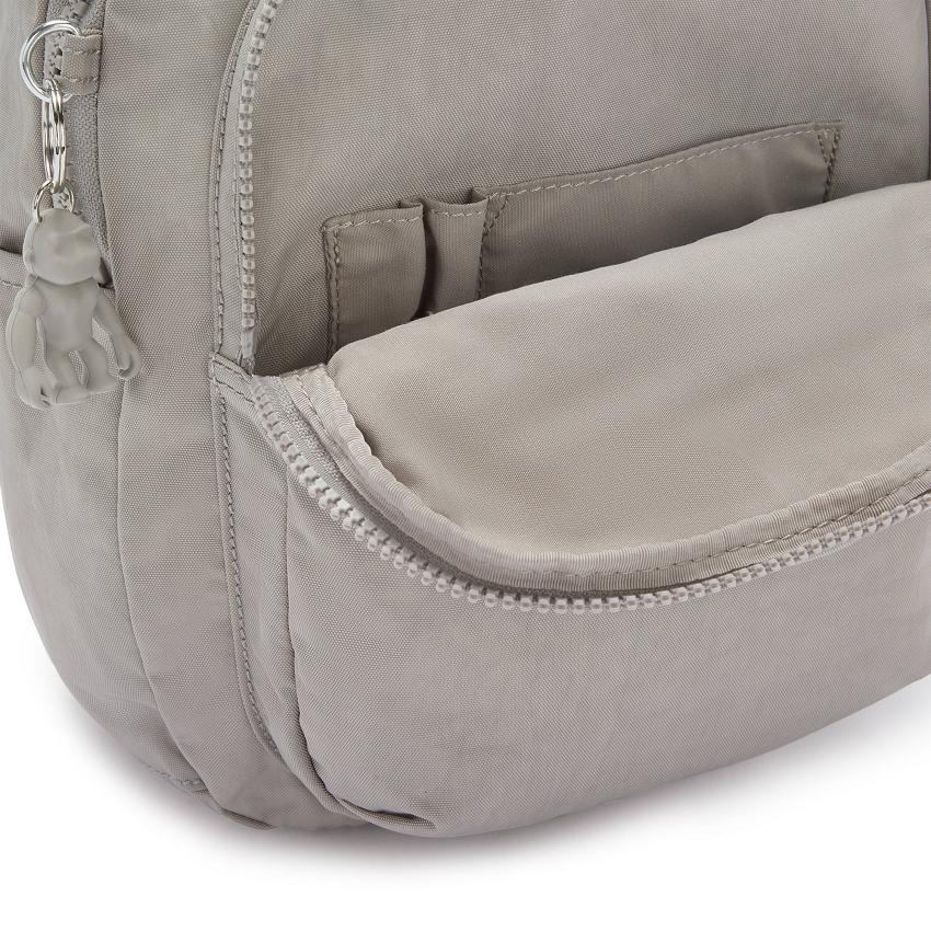 Kipling Seoul Small Fashion Backpacks Grey | UKKi1305B