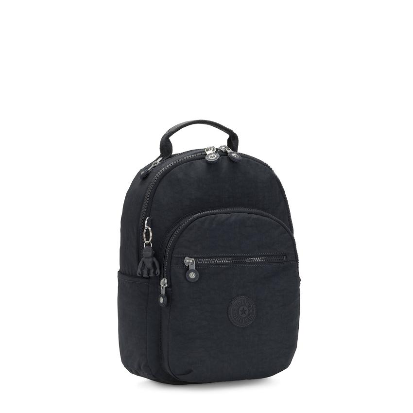 Kipling Seoul Small School Backpacks Navy | UKKi2186N