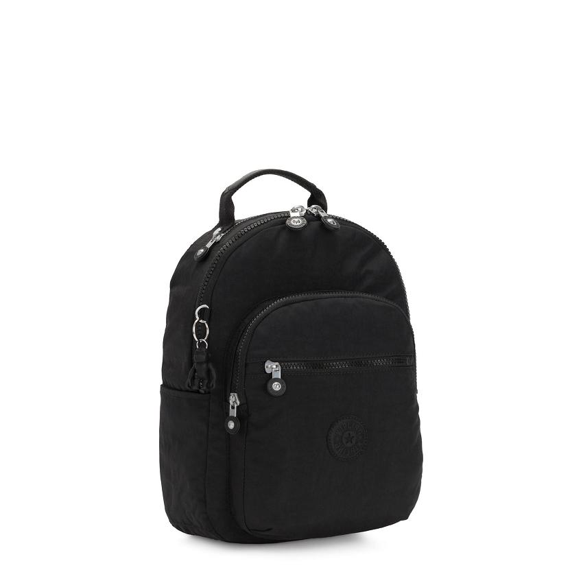 Kipling Seoul Small Travel Backpacks Black | UKKi1453P