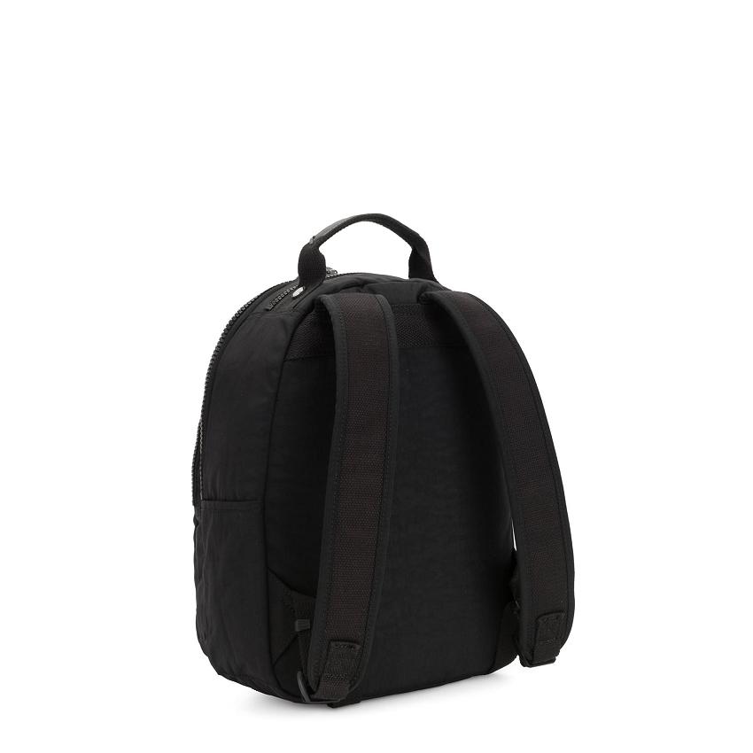 Kipling Seoul Small Travel Backpacks Black | UKKi1453P