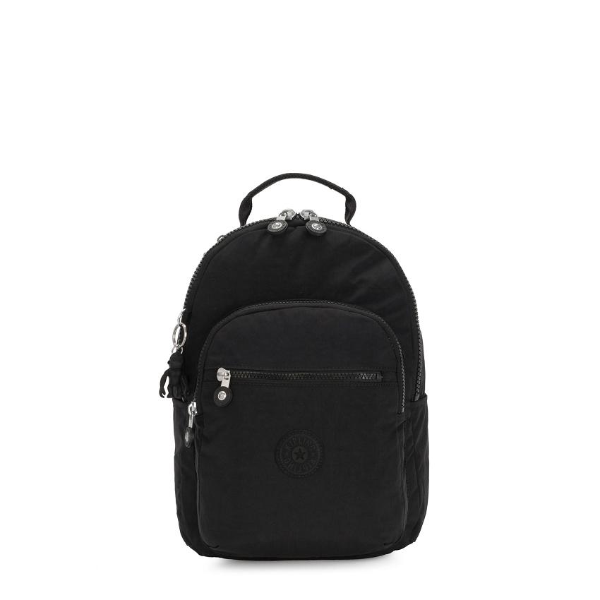 Kipling Seoul Small Travel Backpacks Black | UKKi1453P