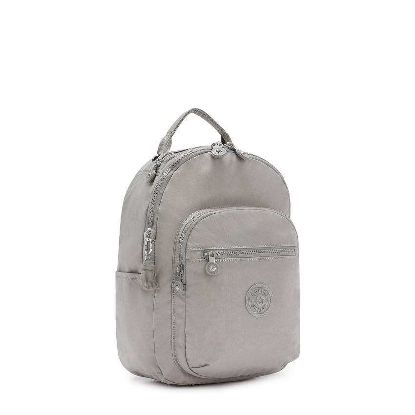 Kipling Seoul Small Travel Backpacks Grey | UKKi1454Q