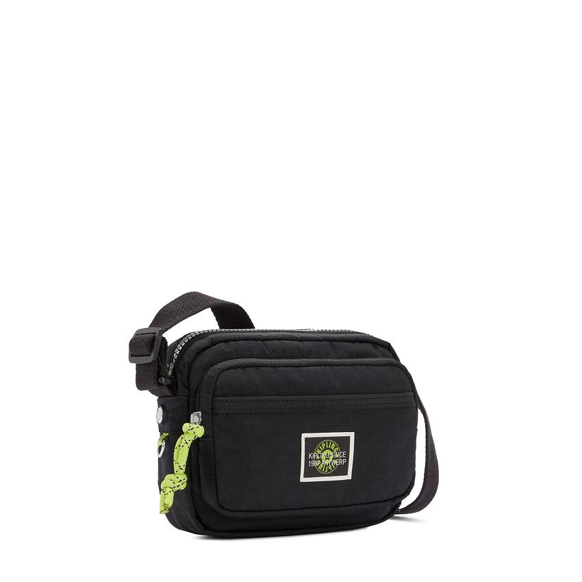 Kipling Sisko Crossbody Bags Black | UKKi1682Q