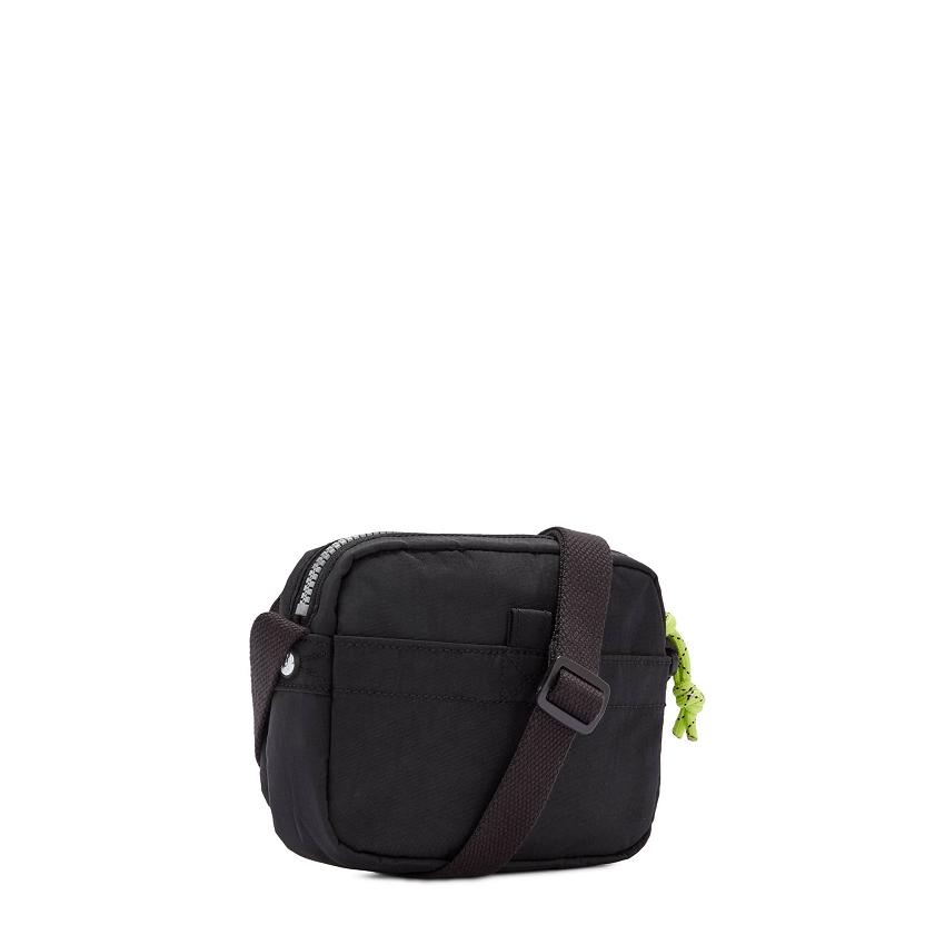 Kipling Sisko Crossbody Bags Black | UKKi1682Q