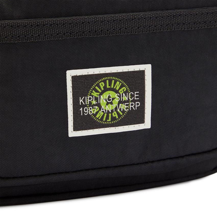 Kipling Sisko Crossbody Bags Black | UKKi1682Q