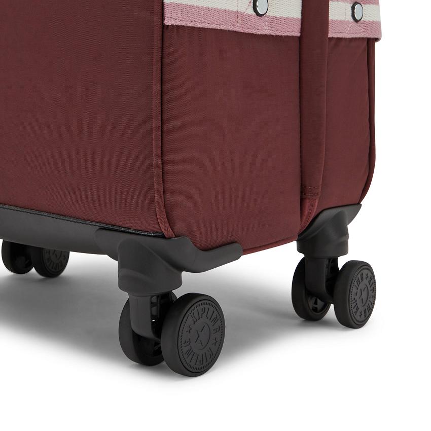 Kipling Spontaneous Medium Carry On Luggage Burgundy | UKKi2020T