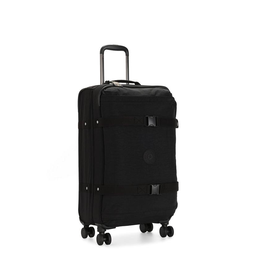 Kipling Spontaneous Medium Carry On Luggage Black | UKKi2022U