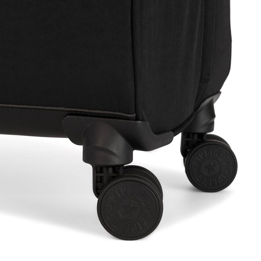 Kipling Spontaneous Medium Carry On Luggage Black | UKKi2022U