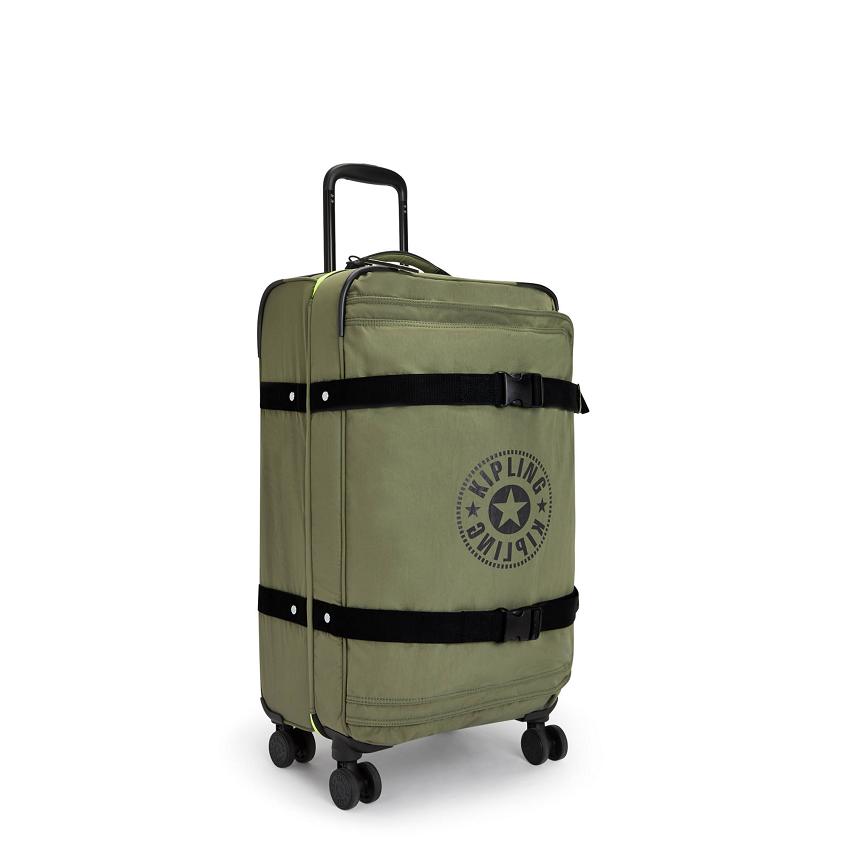 Kipling Spontaneous Medium Rolling Luggage Olive | UKKi2034Q