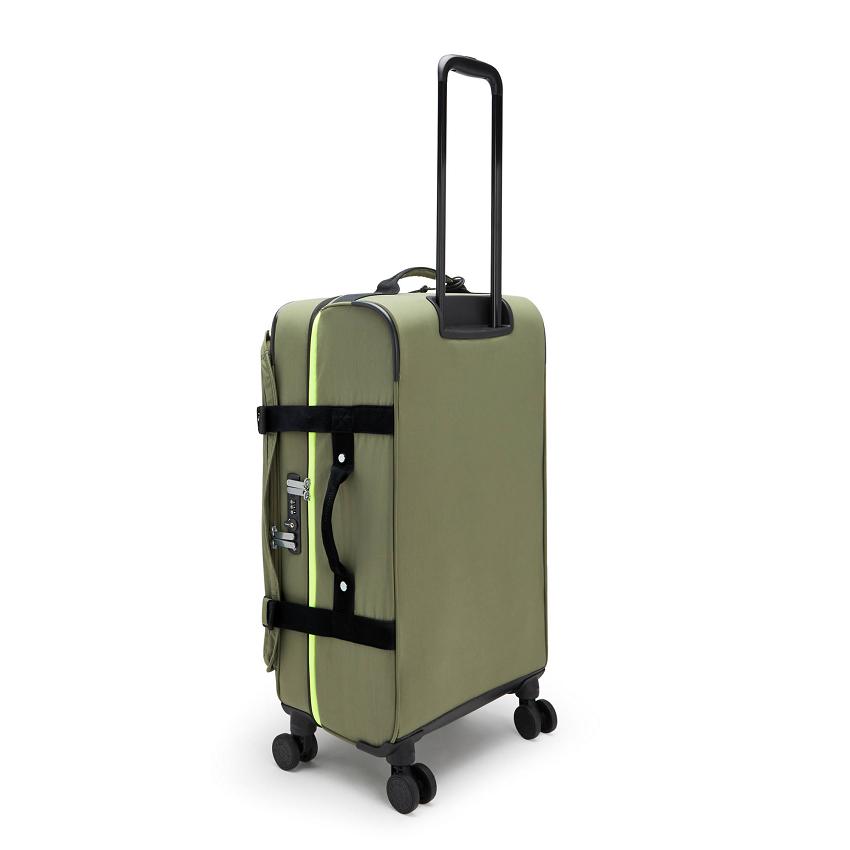 Kipling Spontaneous Medium Rolling Luggage Olive | UKKi2034Q