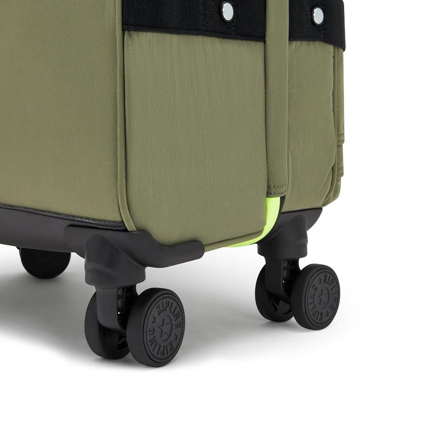 Kipling Spontaneous Medium Rolling Luggage Olive | UKKi2034Q